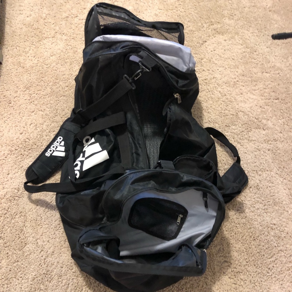 Huge oversized Adidas duffle bag